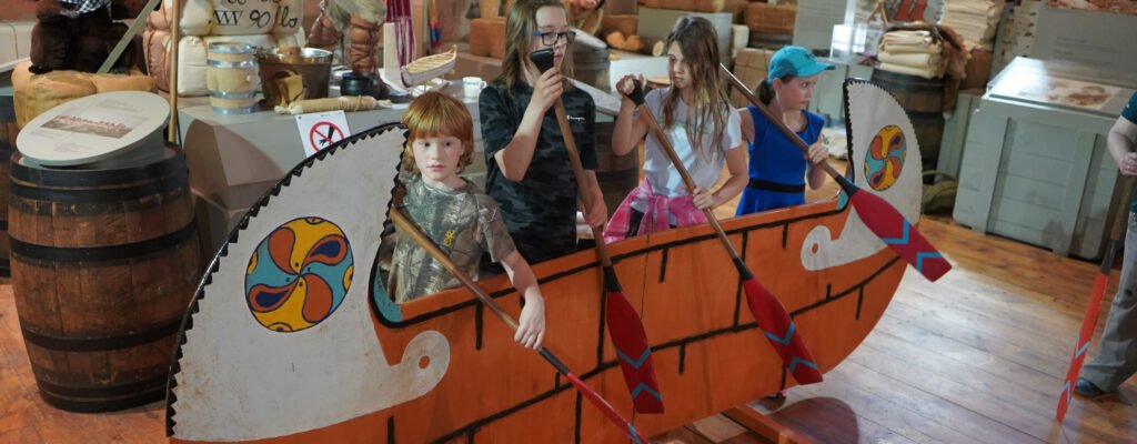 The fur trade at Lachine museum photo