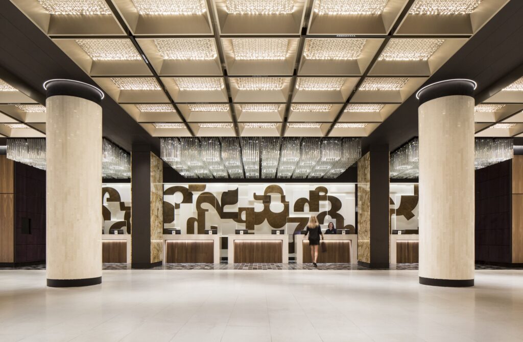 Fairmont The Queen Elizabeth lobby