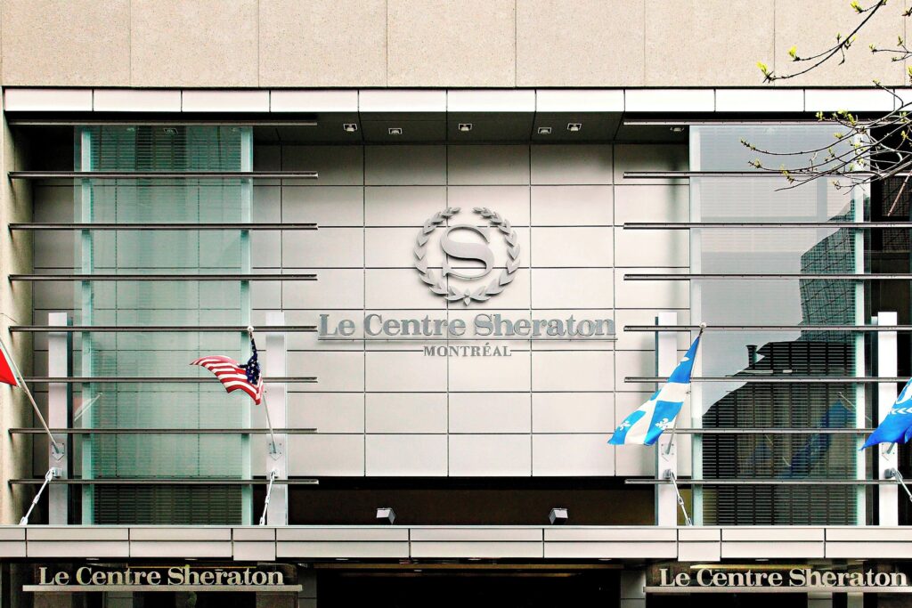 Le Centre Sheraton Montreal Hotel in downtown Montréal