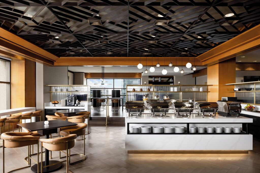 Le Centre Sheraton Montreal Hotel Downtown club lounge