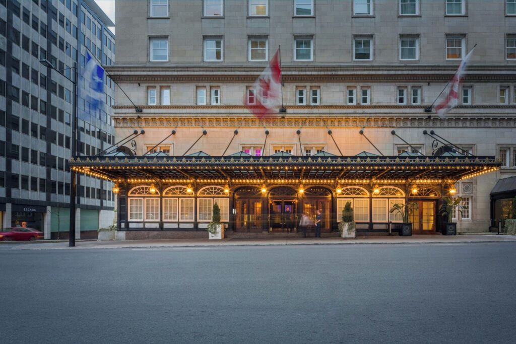 The Ritz-Carlton Montréal luxury hotel in the Golden Square Mile