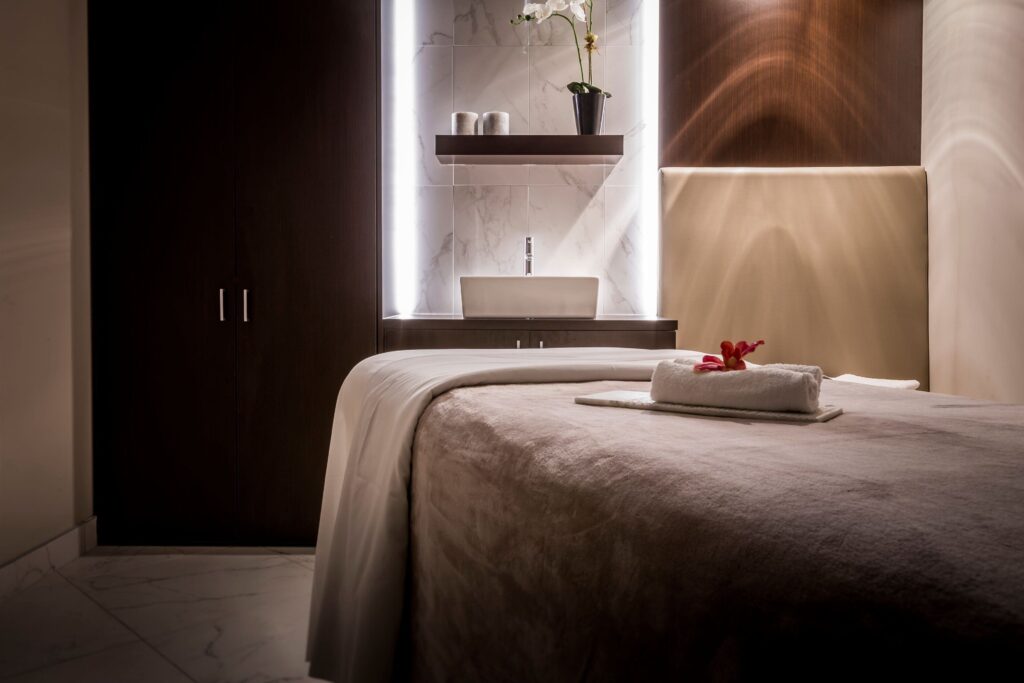 Spa and wellness area at The Ritz-Carlton Montréal