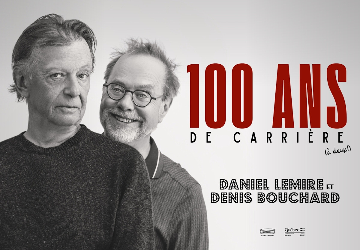 Daniel Lemire et Denis Bouchard