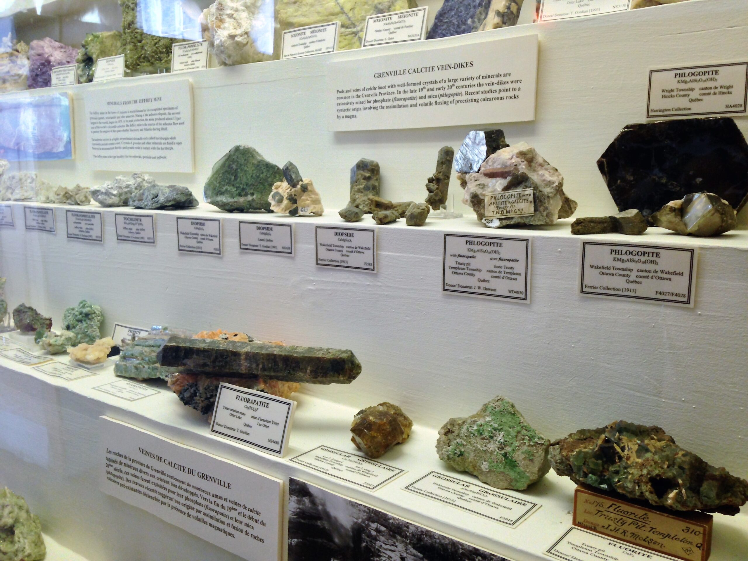 Minerals of Québec